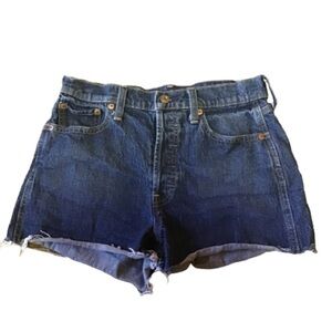 Gap high rise cheeky jean shorts